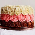 Tort w róże