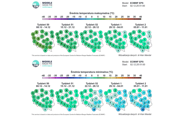 Zdjęcie Białe święta 2025 - Czy jest szansa na śnieg? Jest nowa prognoza długoterminowa #2