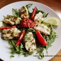 Sałatka z serem Halloumi