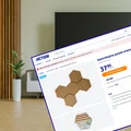 Te panele z Action za 37 zł odmienią nudną ścianę! Metamorfoza w godzinę, bez fachowców, a kształt plastrów miodu zachwyca