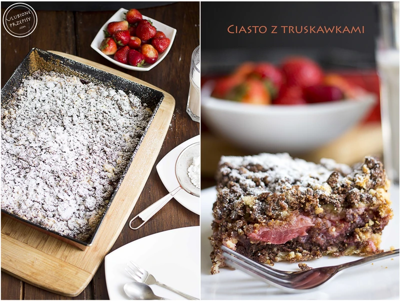 Ciasto z truskawkami
