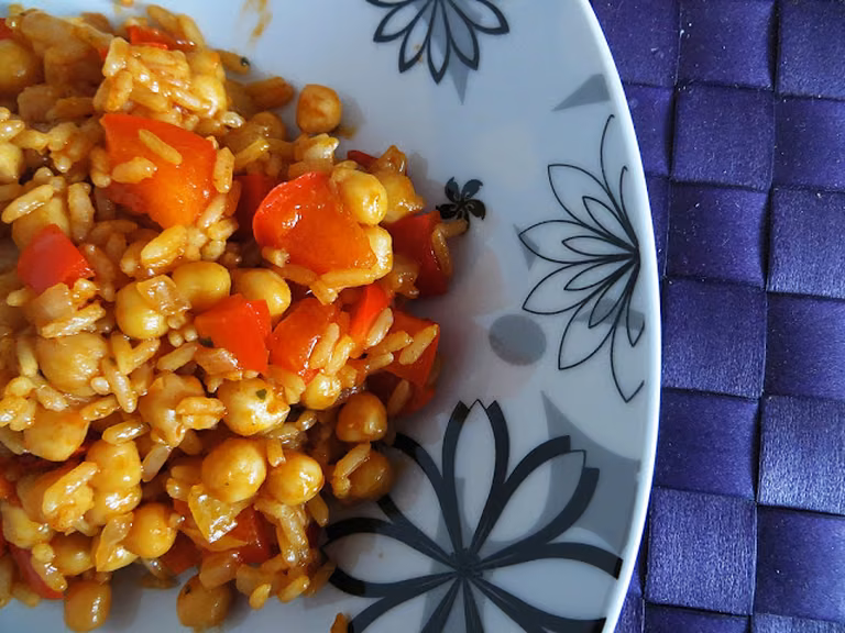 Risotto parboiled z cieciorką