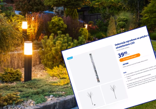 Te nowe lampki LED z Action robią furorę w ogrodach! Bez prądu, małe, a efekt ogromny -  super opcja na święta