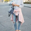 Pastelowy total look