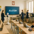 Sztuczna inteligencja w polskich szkołach! AI i roboty wkraczają do klas