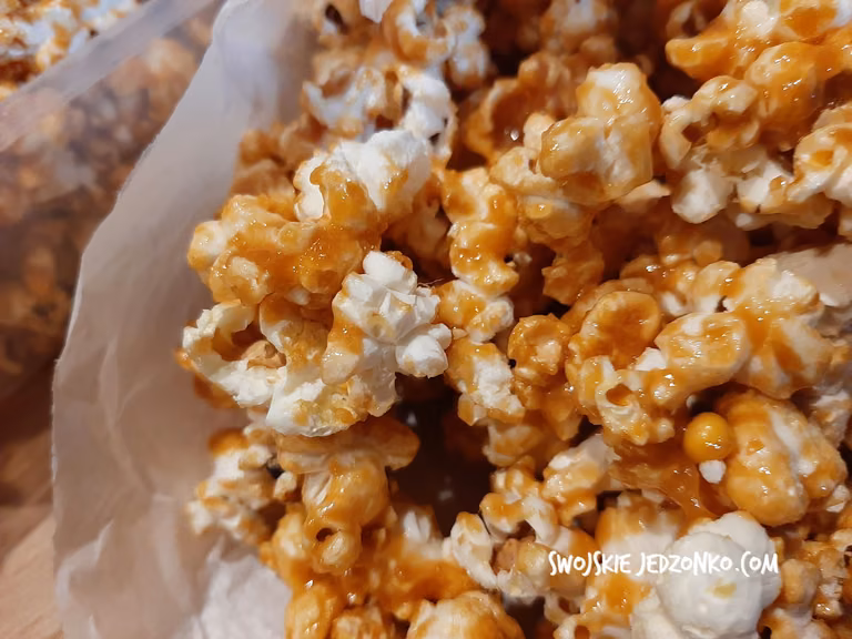 Popcorn w karmelu - jak w kinie !!