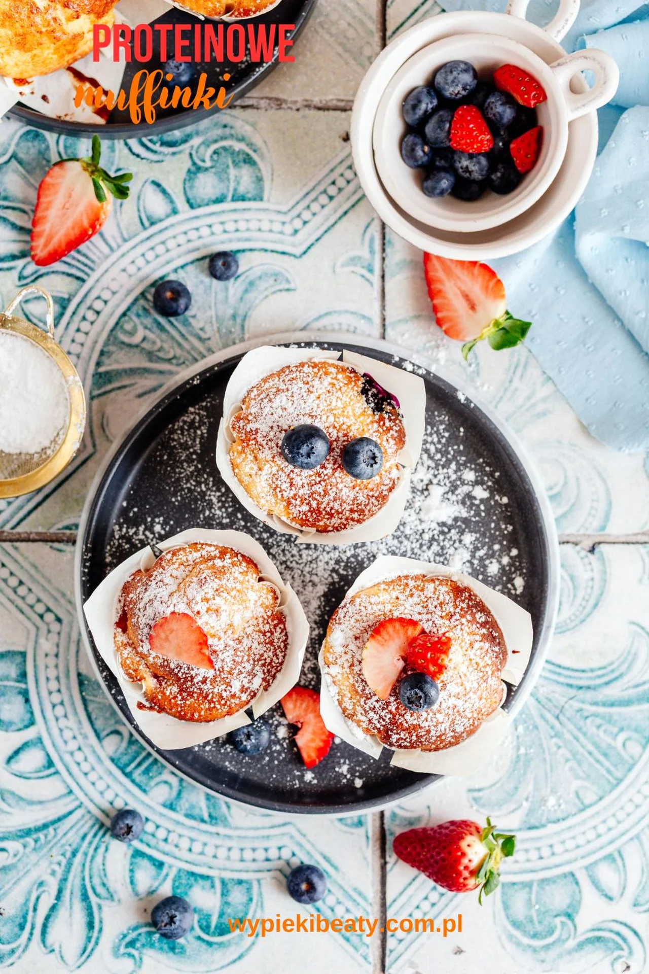 Proteinowe muffiny na serku wiejskim