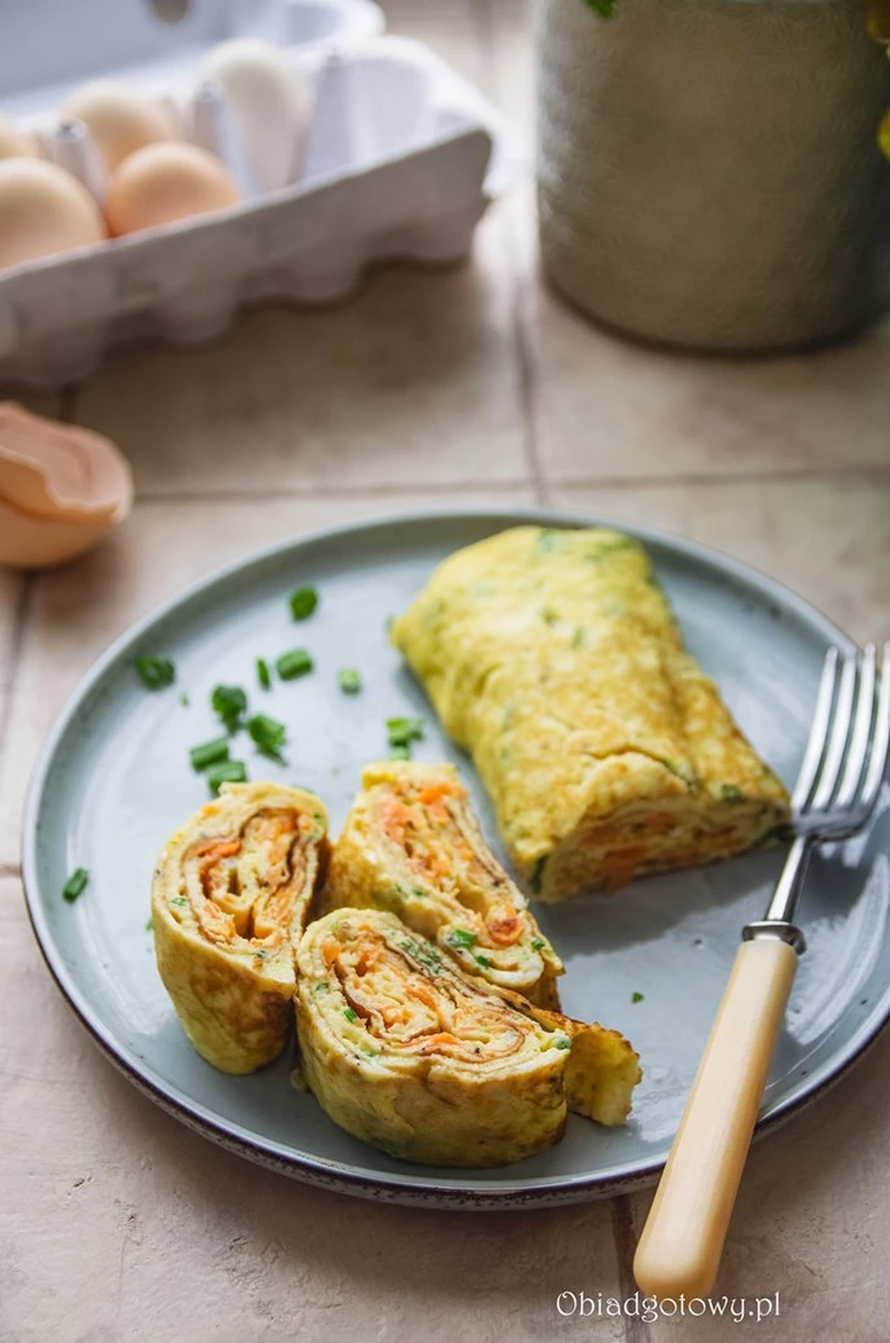 Zwijany omlet (koreański)