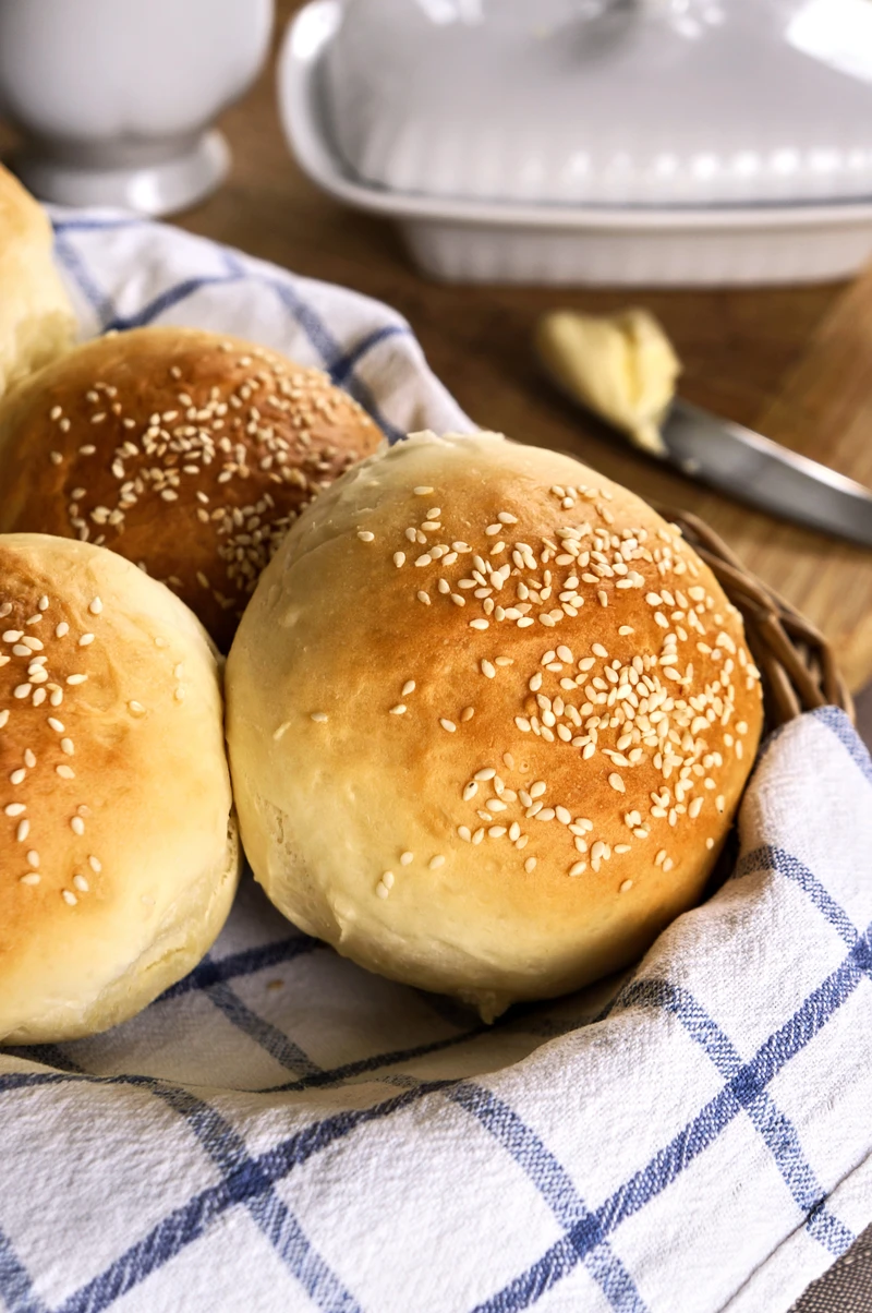 Bułki do hamburgerów
