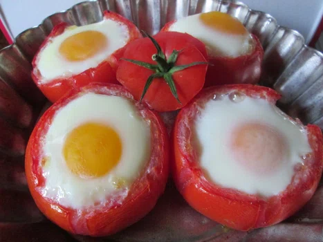 Zapiekane i nadziewane pomidory