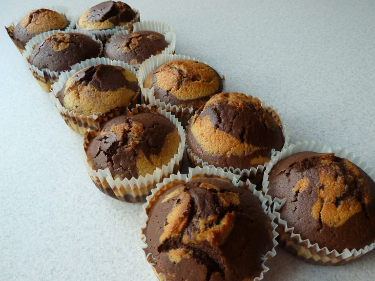Muffinki łaciate