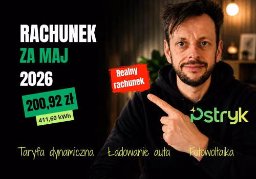 PSTRYK monitoring #2: Maj 2026 - 200,92 zł w miesiącu, w którym wszystko robiłem „źle"