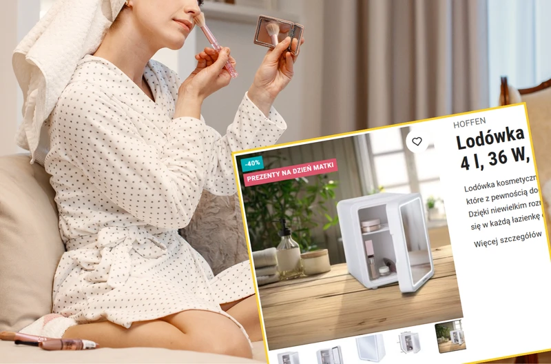 Biedronka sprzedaje kosmetyczny hit 40% taniej! Ta lodówka to gorący trend wśród blogerek urodowych