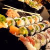 sushi z łososiem i tuńczykiem <3