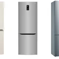 Porównanie lodówek: Bosch KGN39KL35, LG Premium GBB60PZDZS, Beko RCNA 365E30ZX