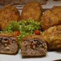 Kotlety mielone z niespodzianką