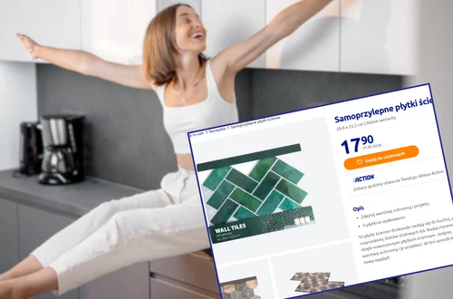 Te nowe płytki z Action za 18 zł robią furorę! Tylko 15 minut, bez fachowców i brudu, a kuchnia jak nowa