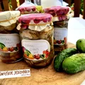 Ogórki na zimę z przyprawą gyros