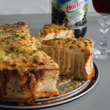 Zakręcany tost z serem i szynką