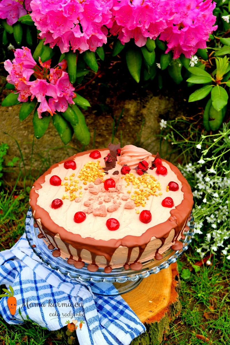 Tort rumowo - czekoladowy