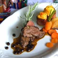 Polędwica wołowa w sosie kawowo-czekoladowym