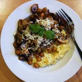 Polenta z ciecierzycą