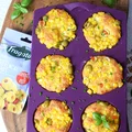 Serowe muffiny z oliwkami i kukurydzą!