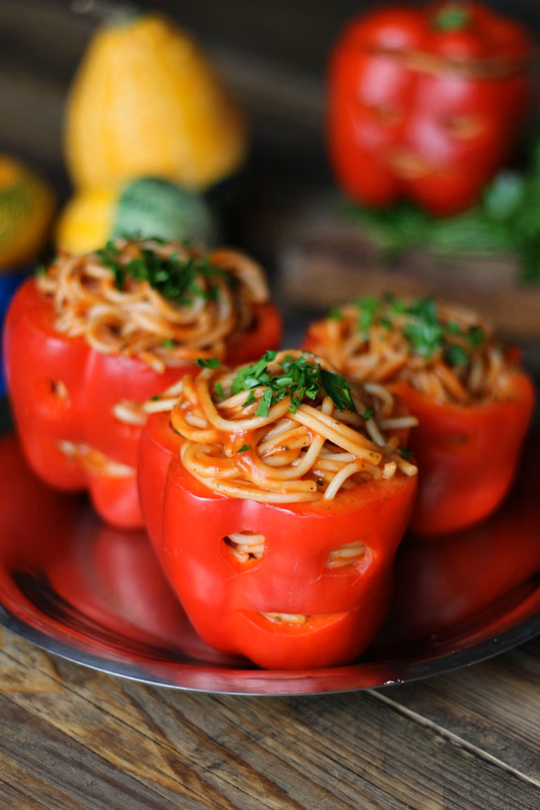 Spaghetti w kubaczkach.
