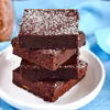 Razowe brownie z batat bez cukru i mleka