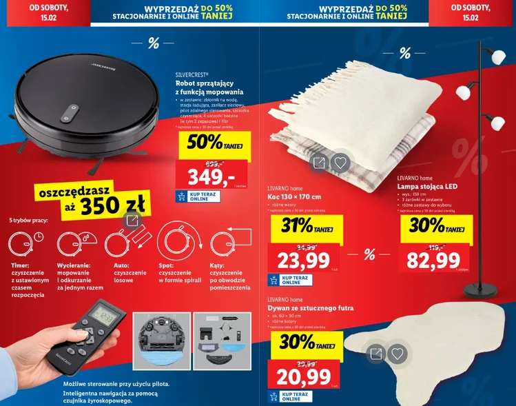 Zdjęcie Wyjątkowe produkty 50% taniej! Wielka wyprzedaż w Lidlu startuje już 15 lutego #12