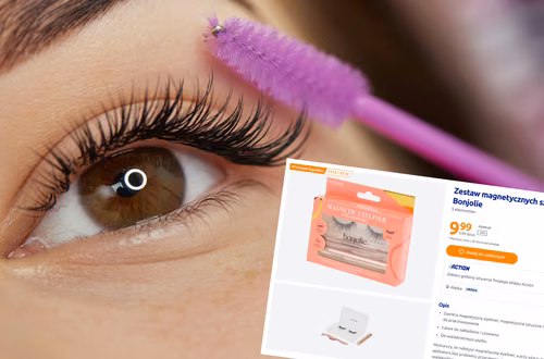 Te magnetyczne rzęsy z Action kosztują tylko 9,99 zł! Aplikacja w 10 sekund i wielokrotny efekt WOW