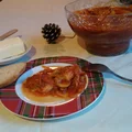 śledzie w sosie pomidorowo-pieczarkowym