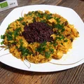 Selerowe curry z czarnym ryżem