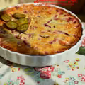 Tarta śliwkowo- migdałowa