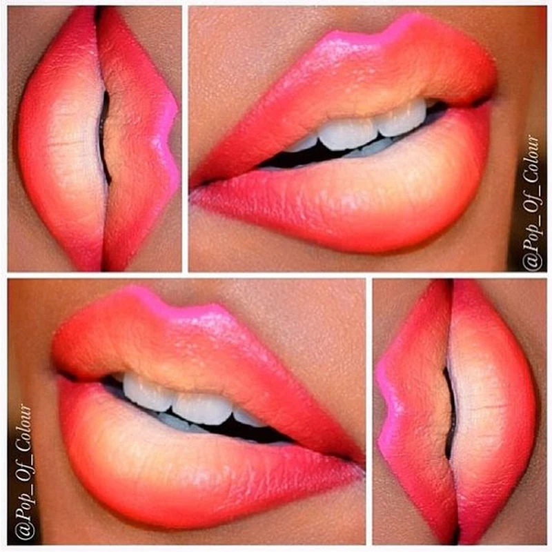 Usta ombre