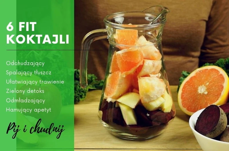 6 FIT koktajli.  Pij i chudnij! [VIDEO]