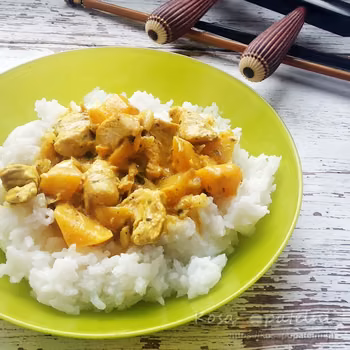 Curry z kurczaka i mango
