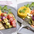 Pierś z kurczaka z salsą z awokado i pomidorami
