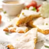 Scones z brzoskwiniami