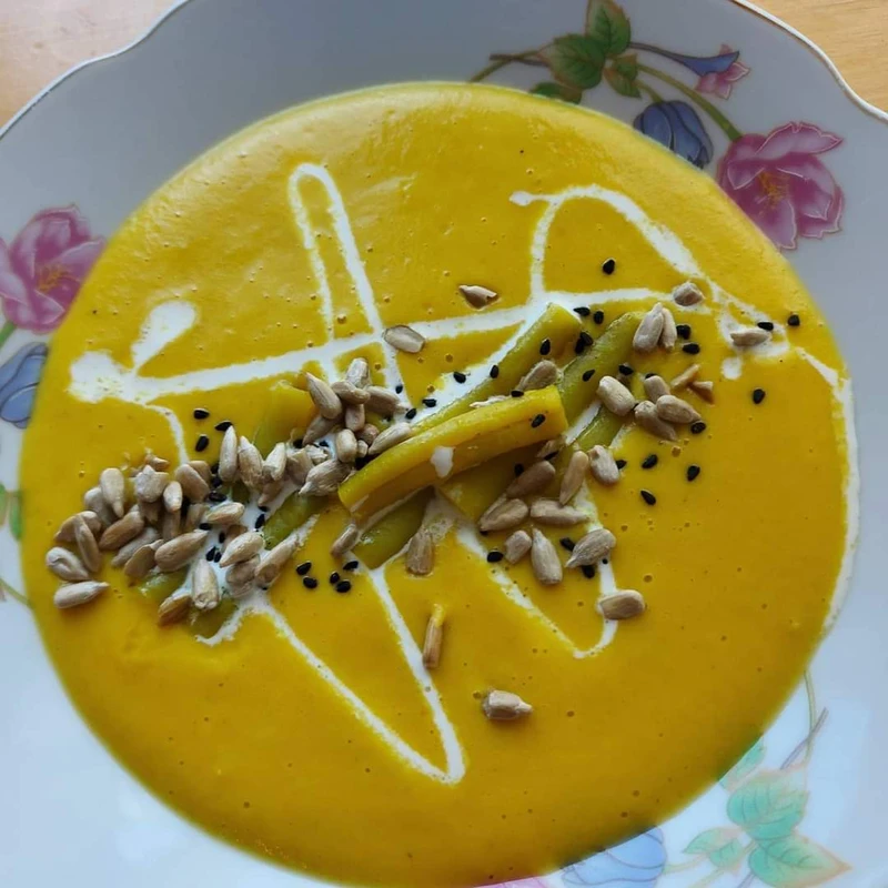 Krem z fasolki szparagowej