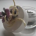 świeca lawendowa diy