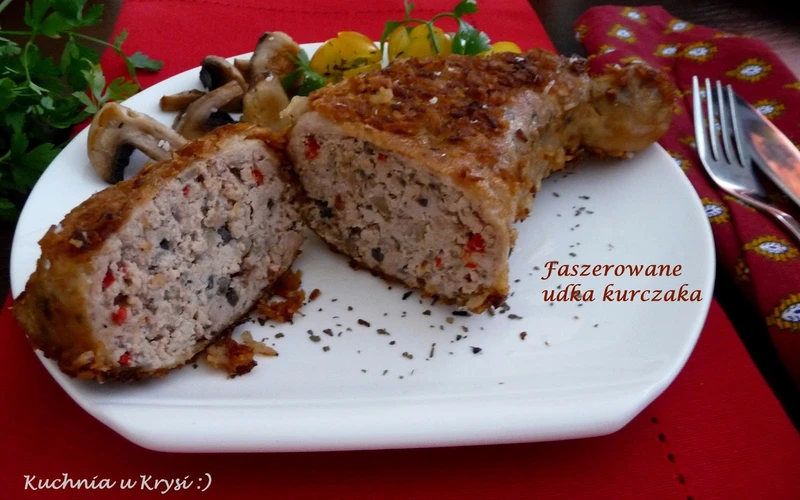 Faszerowane udka z kurczaka