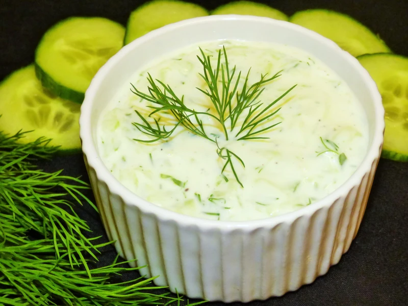 Sos Tzatziki z majonezem idealny do dań z grilla!