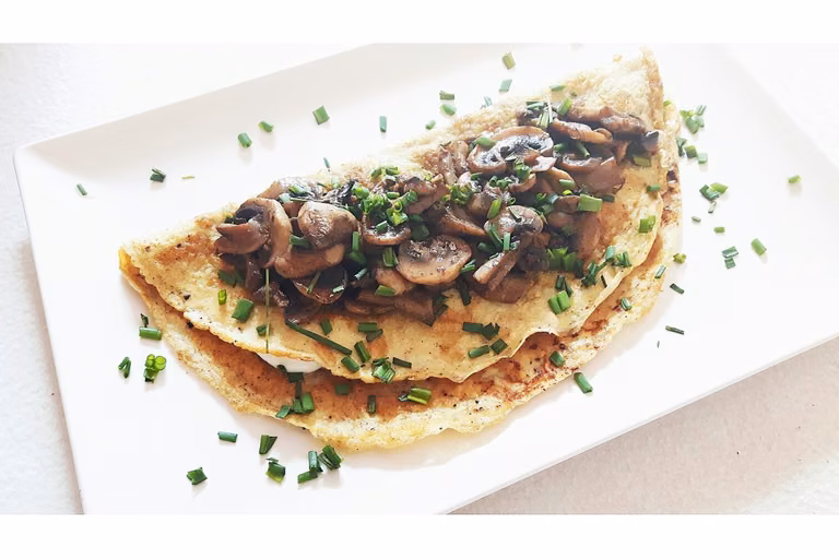 Białkowy omlet przyspieszający odchudzanie
