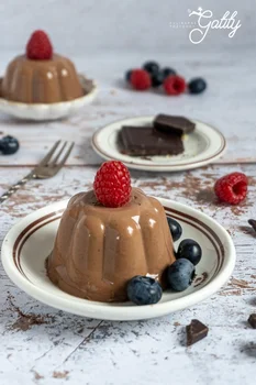Czekoladowa panna cotta