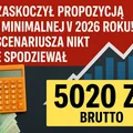 Rząd zaskoczył propozycją płacy minimalnej w 2026 roku! Tego scenariusza nikt się nie spodziewał