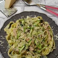 Tagliatelle z cukiniowym sosem śmietanowym