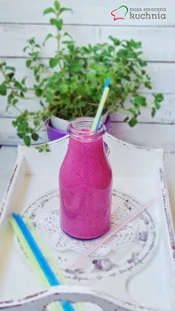 koktajl jeżynowy na maślance