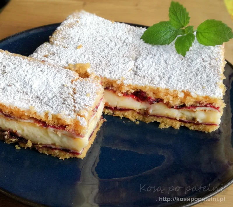 Ciasto z kremem budyniowym