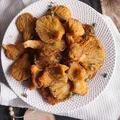 Boczniaki w panierce